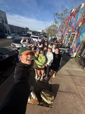 BDTW Run club selfie
