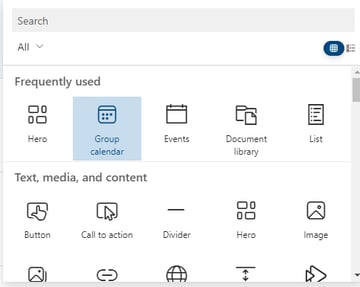 Editing Display SharePoint Calendar Page Aerie