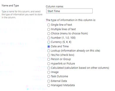 SharePoint Calendar Create Aerie