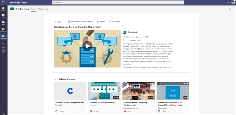 Viva and Microsoft Intranet