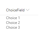 MultipleLineChoice